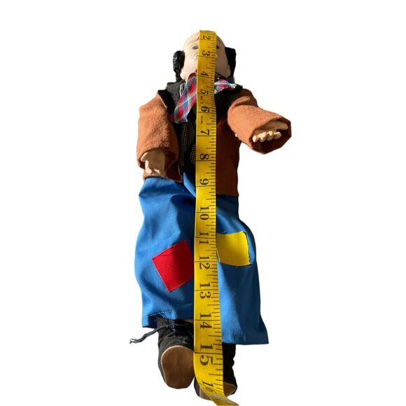1950s Baby Barry’s Emmett Kelly Willie The Clown Hobo Doll Action Figure 16” - Picture 5 of 13